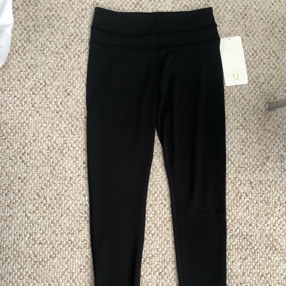 NWT black lululemon leggings